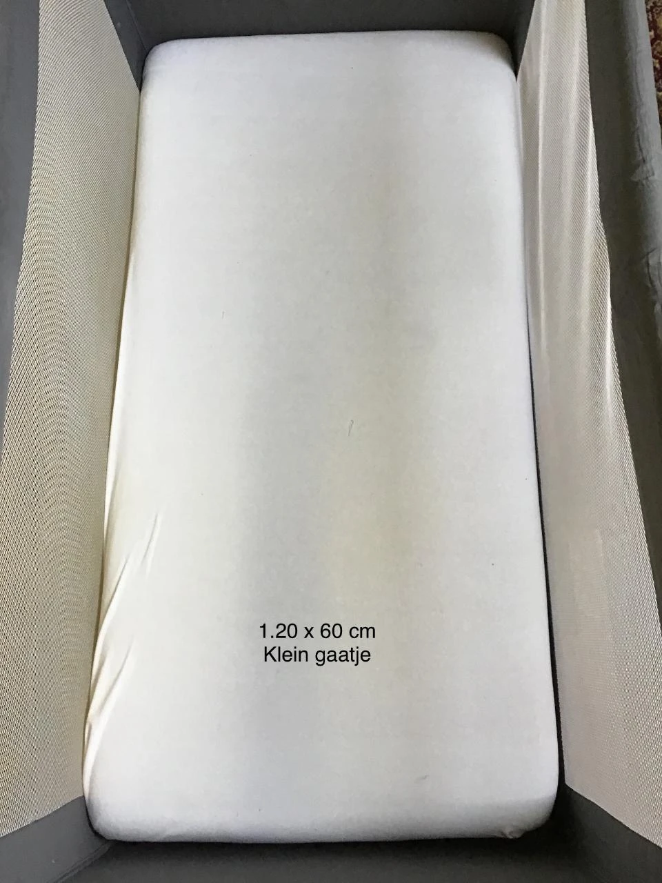 hoeslaken 120 x 60 cm